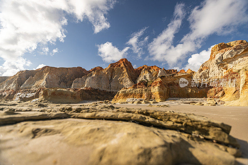 Morro Branco beach, Ceará, Brazil